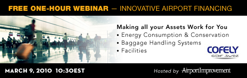 Free Webinar: Innovative Airport Financing