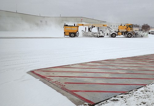 Test Slabs at Des Moines Int’l Bode Well for Electrically Heated Airside Pavement