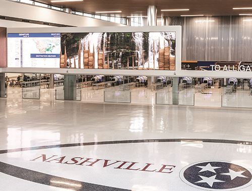 Nashville Int’l Expands Central Terminal with New Grand Lobby