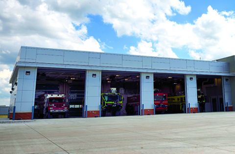 Lexington Blue Grass Airport Adds New Fire Station During Airfield Upgrades