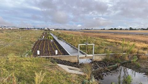 Rogue Valley Int’l Implements New Stormwater System