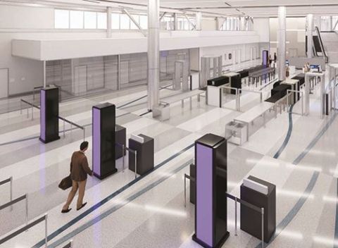 New Terminal Connector/TSA Checkpoint Eliminates Passenger Flow Problems at Lehigh Valley Int’l