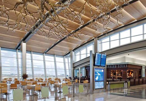 Airside Concourse Provides Sacramento Feel with the Comforts of Home