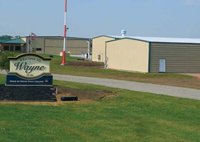 Wayne Municipal Rebuilds After Tornado Destroys  New Terminal Addition