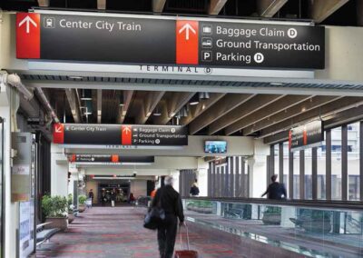 Sign Standardization Enhances Wayfinding at Philadelphia Int’l