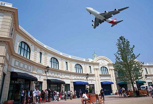 Vancouver Int'l Centers Landside Development Project on Designer Outlet Shopping