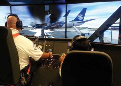 Vehicle Simulator Reduces Risk During Firefighting & Rescue Training at O’Hare Int’l