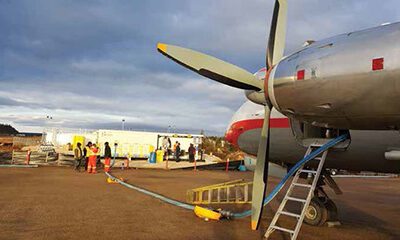 Old Crow Airport Enjoys Community’s New Fuel Depot