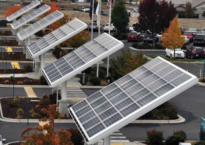 Solar Panels + LED Lights = Near-Zero Energy Consumption
