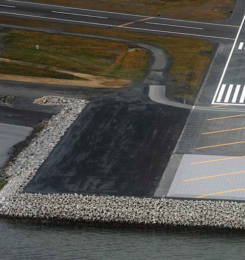 Kodiak Airport Builds Into Gulf of Alaska to Add Runway Safety Areas