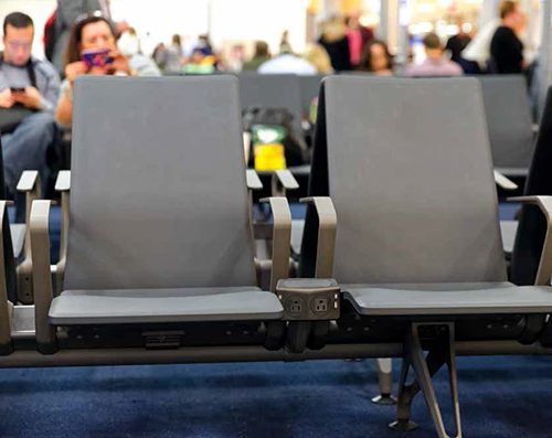 Delta Passengers Plug in as Atlanta Int'l Begins Terminal Modernization Plan