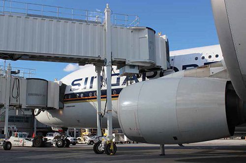 JFK Int'l Adds Boarding Bridge with Elevated Rotunda & Stacked Walkways to Accommodate A380s