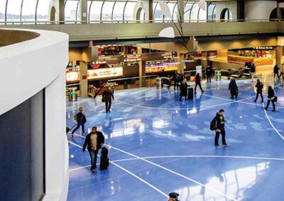 Pittsburgh Int’l Installs Terrazzo with Extra Razzle-Dazzle