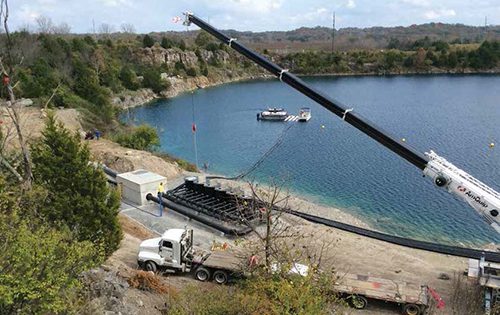 Nashville Int'l Turns Quarry Lake into Largest Geothermal Cooling System in North America