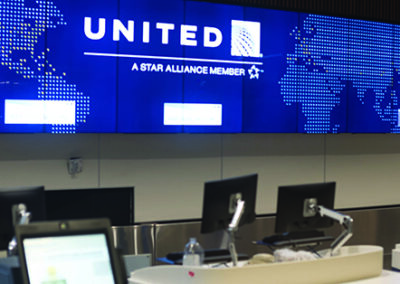 Orlando Int’l Adds Giant Common-Use Video Wall Behind Check-In Counters