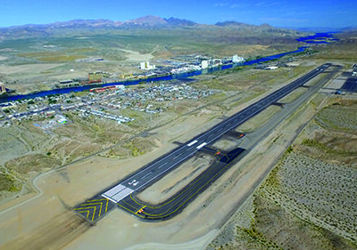 Laughlin/Bullhead Int’l Extends Runway in 15 Days