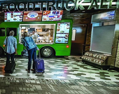Minneapolis-St. Paul Int’l Adds Food Truck Alley