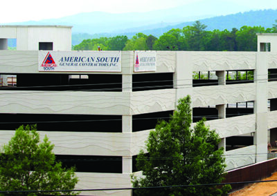 New Parking Structure at Asheville Regional Showcases Local Landscape