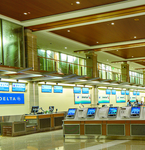 Clinton Nat’l Focuses on Passenger Comfort in Latest Round of Terminal Improvements Clinton Nat'l Focuses on Passenger Comfort in Latest Round of Terminal Improvements