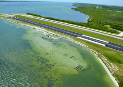 Merritt Island Airport Builds Seagrass Island, Restores Saltwater Marsh to Add New Runway Safety Area