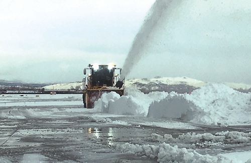 Teamwork is Lynchpin of Snow Removal at Reno Int’l