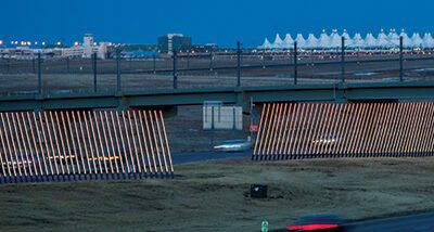 New LED Welcome Sign at Denver Int’l is One of a Kind
