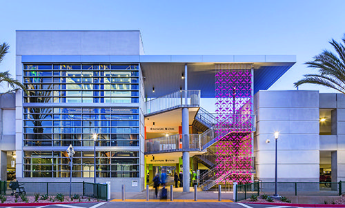 San Diego Int'l Adds Covered Parking Plaza