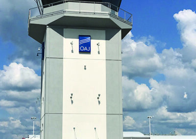 Contract Control Tower Opens at Albert J. Ellis Airport