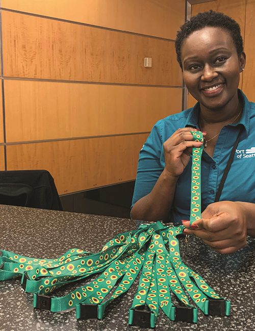 Lanyards Heighten Awareness of Passengers With Hidden Disabilities