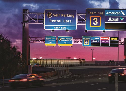 Fort Lauderdale-Hollywood Int'l Updates Signs for Motorists