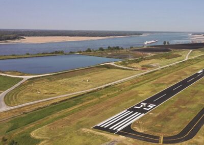 DeWitt Spain Airport Applies Sealcoat to Preserve New Runway Asphalt