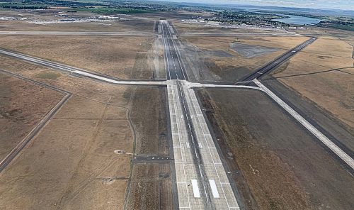 Grant County Int'l Flattens Hump in Runway