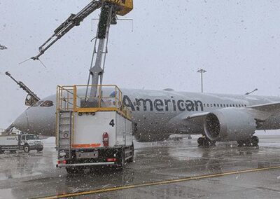 O’Hare Moves Aircraft Deicing From Gates to High-Tech Centralized Facility