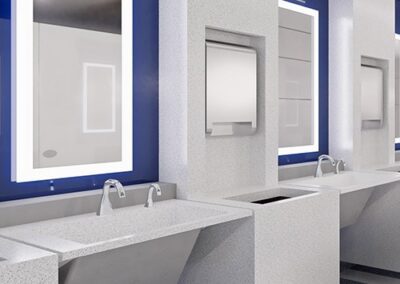 Restroom Renovations at Philadelphia Int’l and Baltimore/Washington Int’l Focus on Smart Features and Passenger Satisfaction