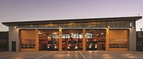 Hybrid Fire Station at San José Int'l Provides Emergency Services for Airport and Surrounding Area