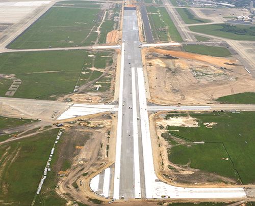 Project Team at Pope Army Airfield Demonstrates Military Schedule Discipline During Runway Reconstruction
