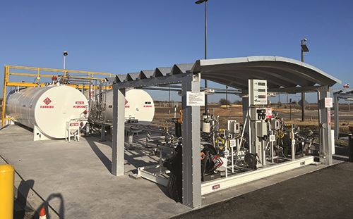 Nueces County Airport Installs New Fuel Tanks and Dispensing Station
