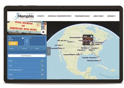 Interactive Web Page Offers Planning Tools for Memphis Int’l Travelers
