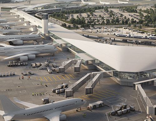 O'Hare Unveils Larger