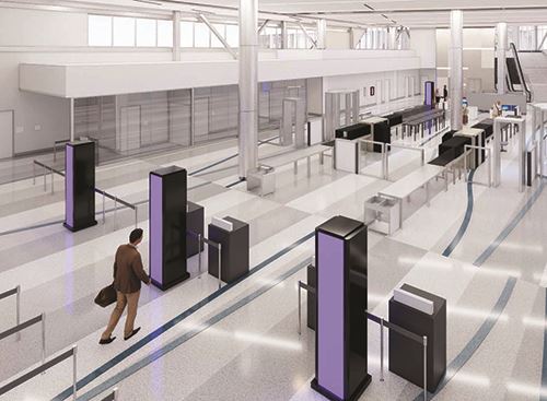 New Terminal Connector/TSA Checkpoint Eliminates Passenger Flow Problems at Lehigh Valley Int'l
