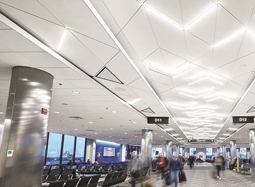 Baltimore/Washington Int'l Updates Concourse D With Custom Ceiling and New HVAC System