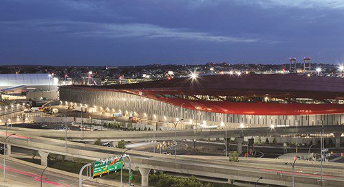 Terminal Modernization at Boston Logan Has Passengers and Locals Seeing Red