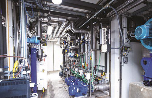 The airport’s new closed-loop glycol recycling facility opened just before the busy Thanksgiving travel weekend.