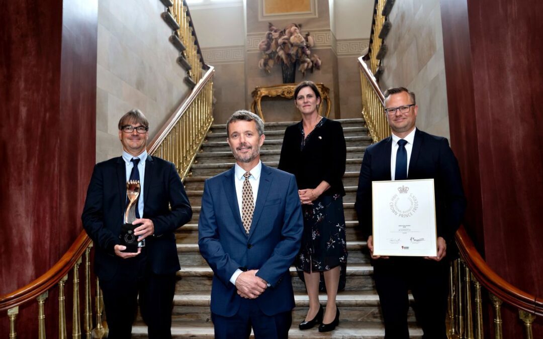 HRH Crown Prince Frederik Of Denmark Awards Prestigious Prize To Melbourne Company