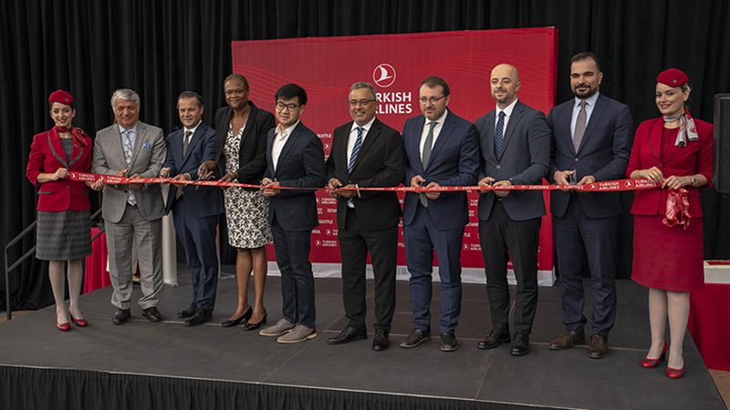 SEA Airport Celebrates Turkish Airlines Launch