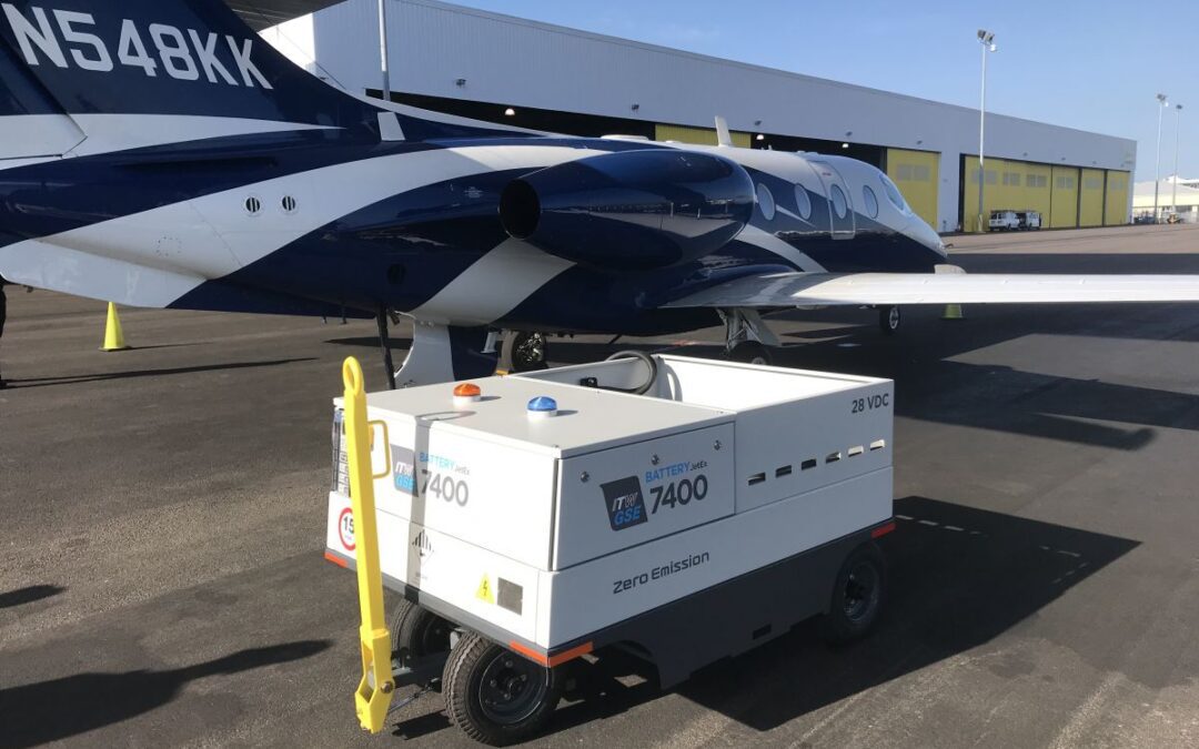 ITW GSE launches it’s 7400 JetEx — a 28 VDC battery-powered ground power unit