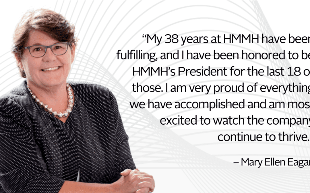 HMMH Announces Retirement of Mary Ellen Eagan and Promotion of Diana Wasiuk