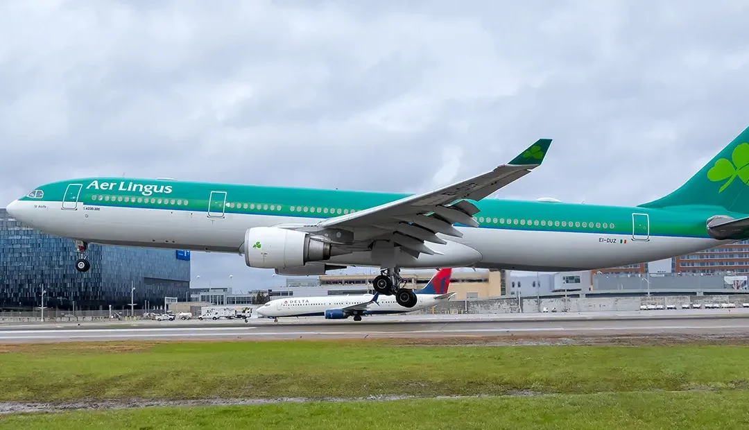 Aer Lingus Resumes Service from MSP Airport to Dublin, Ireland