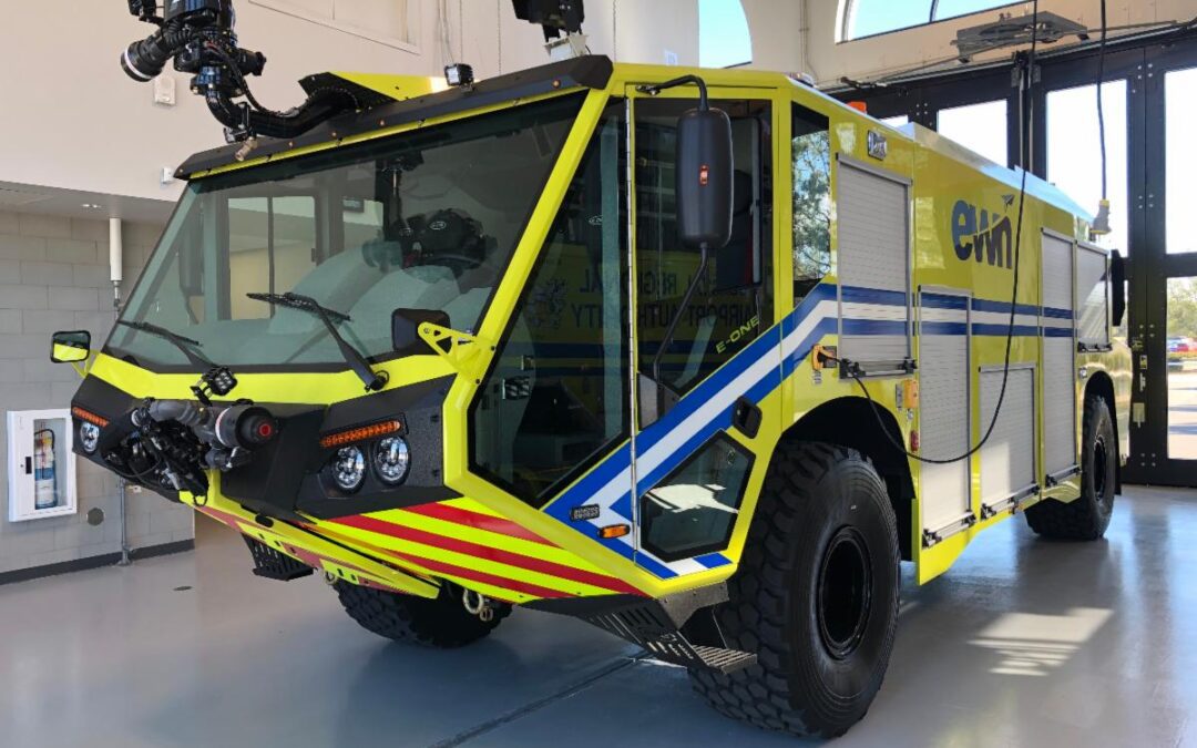 Coastal Carolina Regional Airport adds new truck to fire fighting fleet