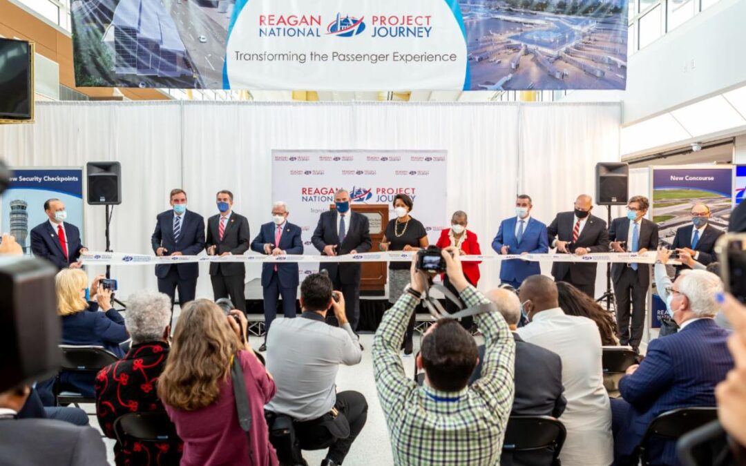 Project Journey Security Checkpoints and Concourse Dedicated at Reagan National Airport
